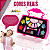 Bolsa de maquiagem make brinq com sombras batom e gloss polibrinq Envio Imediato - Imagem 4