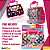 Bolsa de maquiagem make brinq com sombras batom e gloss polibrinq Envio Imediato - Imagem 7