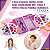 Maquiagem Infantil Maleta De Sombras Gloss Charm Chic Fenzza Cor Rosa Lilás Envio Imediato - Imagem 3