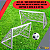 Kit Com 2 Gols De Futebol + Bola E Bonecos Barreira Infantil Envio Imediato - Imagem 5