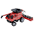 Mini Colheitadeira De Grãos Vermelha Axial Flow Linha Case Vermelho ENVIO IMEDIATO - Imagem 7