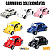 Kit 4 Carrinhos De Ferro Metal Fusca Clássico Miniatura Coleção Decoração Fricção - Imagem 10