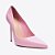 Sapato Scarpin Schutz Salto Alto Couro Rosa - Imagem 1