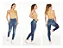 Calça Jeans Skinny Cigarrete Cintua Media Denim Zero - Imagem 2