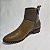 Bota Couro Bico Redondo Verde Oliva Studio Calzature - Imagem 3