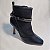 Bota Couro Dumond Preto - Imagem 1