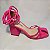 Sandalia Couro Skin Touch Rosa Eletric Dumond - Imagem 4