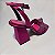 Sandalia Tecido Cetim Rosa Eletric Dumond - Imagem 4