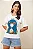 T-Shirt Estampada Ampla Algodao Mamo Off White - Imagem 3