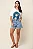 T-Shirt Estampada Ampla Algodao Mamo Off White - Imagem 4