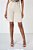 Bermuda Denim Lycra Flor de Lis Natural - Imagem 1