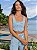 Top Cropped Justo Flor de Lis Jeans - Imagem 1
