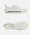 Tenis Slip On Couro Elástico Arezzo Branco - Imagem 2