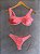 Biquini Perfect Way Top de Alça + Calcinha Detalhe Rosa Neon Verde - Imagem 1