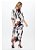 Vestido Maxi Midi Flor de Lis Folha De Linho - Imagem 2