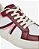 Tenis Feminino L004 Couro Lacoste Vermelho - Imagem 6