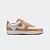 Tênis Nike Court Vision Low Feminino Branco Marrom Claro - Imagem 1