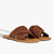 Sandalia Rasteira Flat X Logo Bordado Schutz - Imagem 7