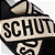 Sandalia Rasteira Flat Schutz Logo Preta - Imagem 3