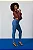Calça Jeans Feminina Skinny Cigarrete Cintura Alta Miss Mohr Denim Zero - Imagem 1