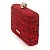 Bolsa Clutch Media Tweed WJ Vermelho - Imagem 3