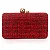 Bolsa Clutch Media Tweed WJ Vermelho - Imagem 5