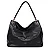Bolsa Hobo Grande Com Alça Trancada Role WJ Preto - Imagem 3