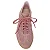 Tenis WJ Couro Camurça Recortes Rosa - Imagem 9