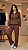 Conjunto Moletom Parka + Calça Pellini CNJ30124 Camel Marrom Tam M - Imagem 4