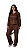 Conjunto Moletom Parka + Calça Pellini CNJ30124 Camel Marrom Tam M - Imagem 1