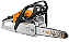 MS 172 MOTOSSERRA À GASOLINA 14" 2.0CV 31CC SABRE 35CM 25 DENTES  STIHL - Imagem 1