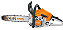 MS 212 MOTOSSERRA À GASOLINA 18" 2.4CV 38CC SABRE 45CM 30 DENTES  STIHL - Imagem 1