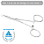 Pinça De Aço Inoxidável Cirúrgico 01 Unid - ABC Instrumento - Imagem 4