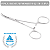 Pinça De Aço Inoxidável Cirúrgico 01 Unid - ABC Instrumento - Imagem 9