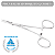 Pinça De Aço Inoxidável Cirúrgico 01 Unid - ABC Instrumento - Imagem 5