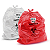 Saco Lixo Descarte Resíduo Infectante 20 L Fd C/ 100un - Imagem 1