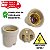 Bocal Soquete E-27 De Porcelana P/ Lampadas Até 100W KIT - Imagem 1