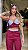 Conj. Cropped Tricoline/Pantalona 5 Estrelas ! - Imagem 10