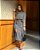 Conj. Cropped Abertura/Saia Midi Tricot ! - Imagem 1