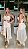 Conj. Crepe Cropped/Saia Midi Drapeados 5 Estrelas ! - Imagem 3