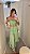 Conj. Crepe Cropped/Saia Midi Drapeados 5 Estrelas ! - Imagem 7