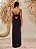 Vestido Column Dress Longo Estampado Open ! - Imagem 2