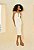 Vestido Midi Slim Com Detalhe No Decote Open ! - Imagem 1