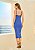 Vestido Midi Slim Com Detalhe No Decote Open ! - Imagem 7