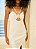 Vestido Midi com Detalhe em Pedra e Fenda Open ! - Imagem 3