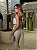 Conj. Cropped/Pantalona Cinto Palha Open ! - Imagem 2