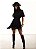 Vestido Curto Franjas/Cinto ! - Imagem 2