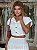 Conj. Malha Tricot Cropped de Botões/Saia ! - Imagem 4
