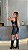 Conj. Couro PU Cropped Corset/Saia Assimétrica Ilhós 5 Estrelas ! - Imagem 2