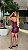 Conj. Couro P.U Textura 3D Corset Alongado TQC/Saia 5 Estrelas ! - Imagem 2